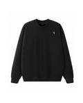 Heavy Oversized Fleece Embroidered Sweatshirt