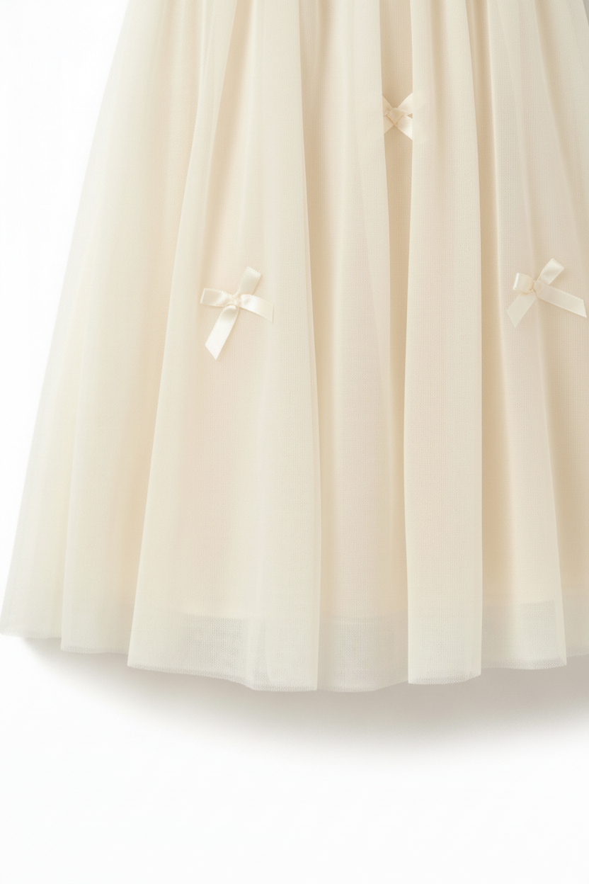 Bottom tulle detail